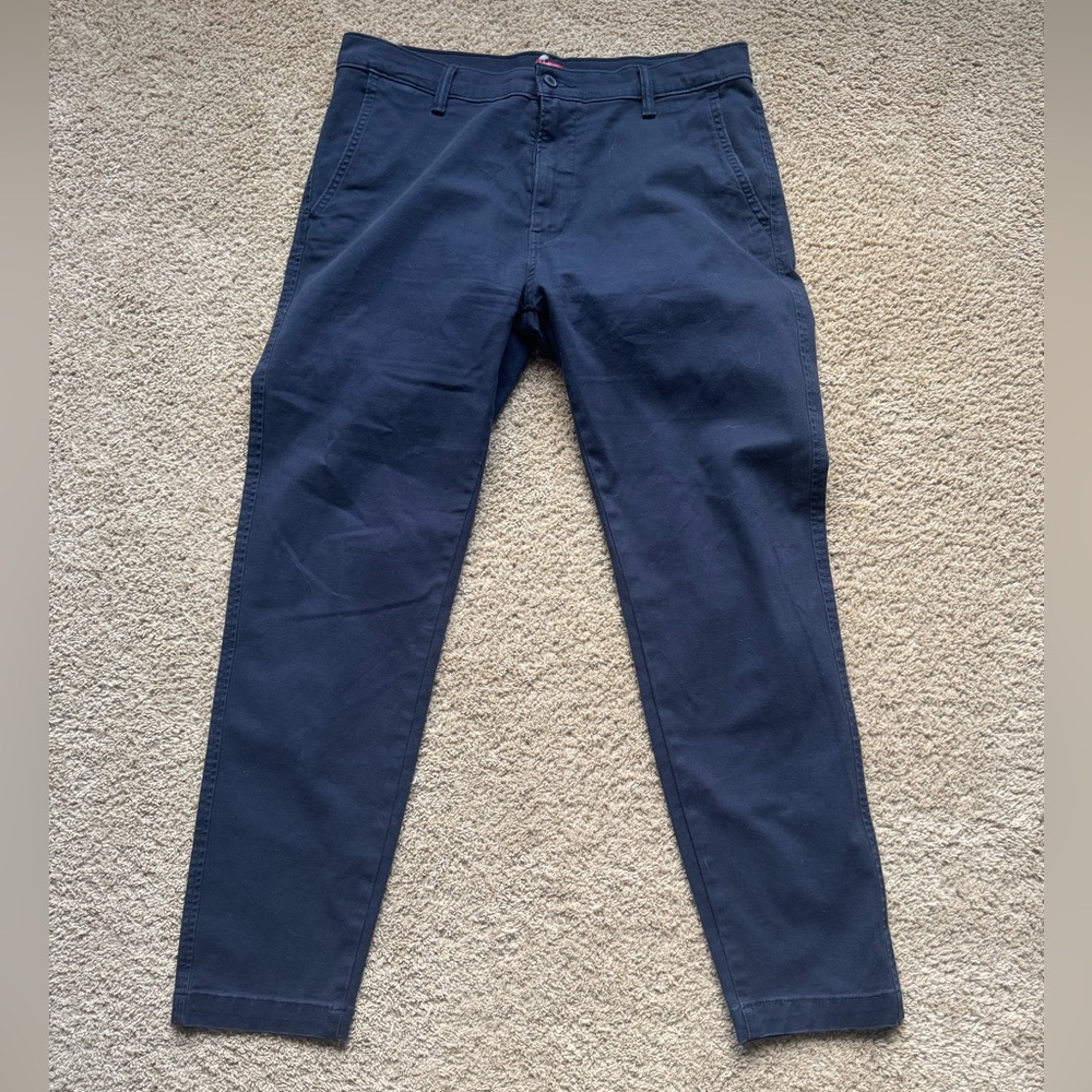Men Levi’s XX Chino 34x32 Navy Blue Standard Taper